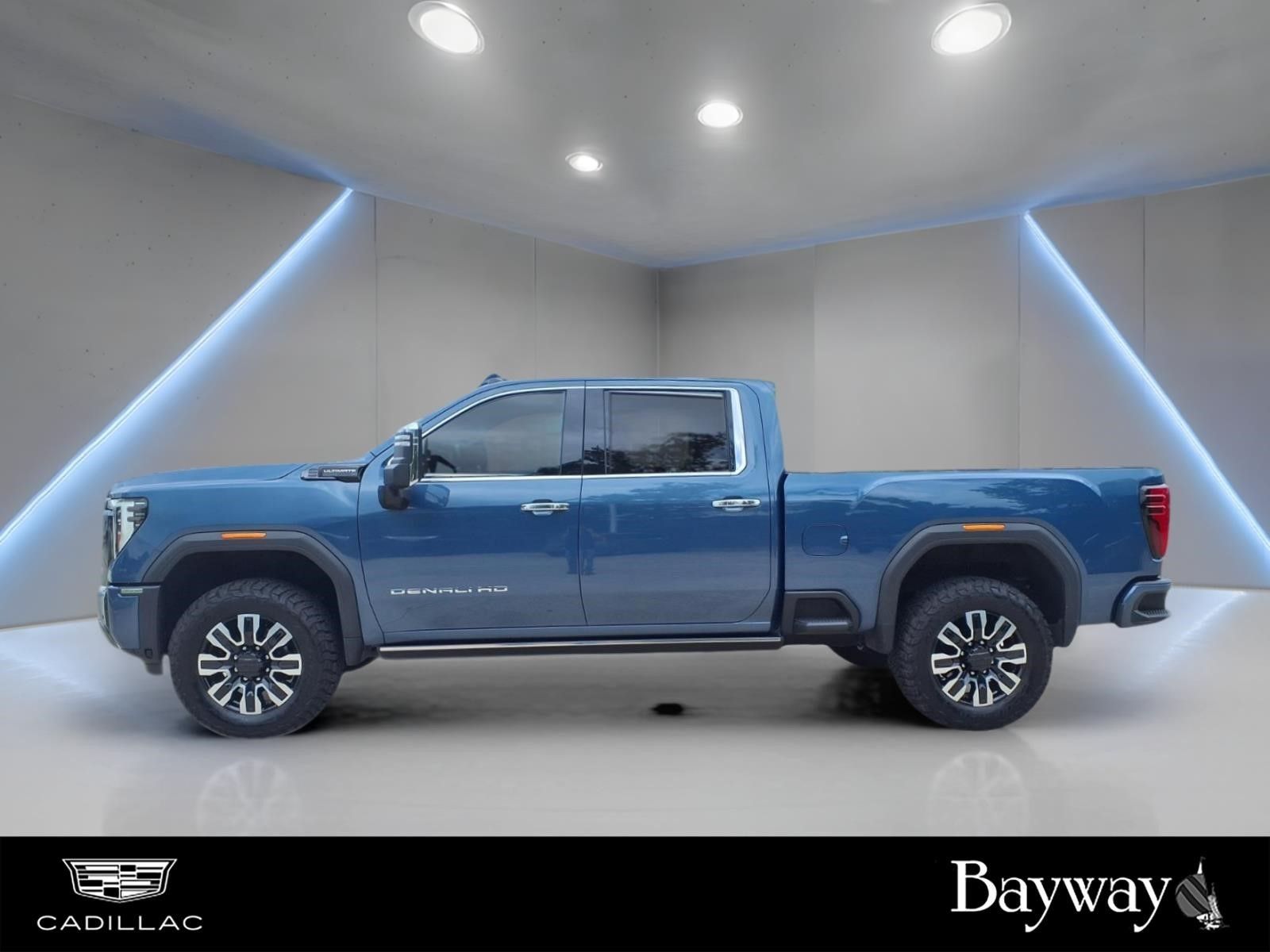 2024 GMC Sierra 2500HD Denali Ultimate Blue at DeMontrond Gulf Freeway