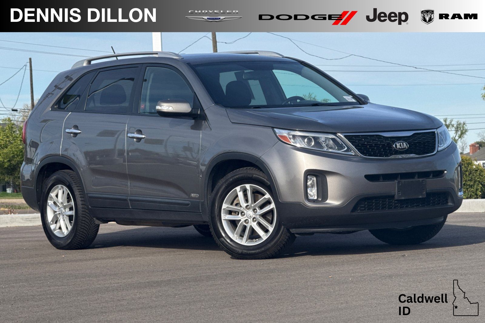 Titanium Silver 2014 Kia Sorento LX AWD SUV / Crossover All-Wheel Drive 6-Speed Automatic