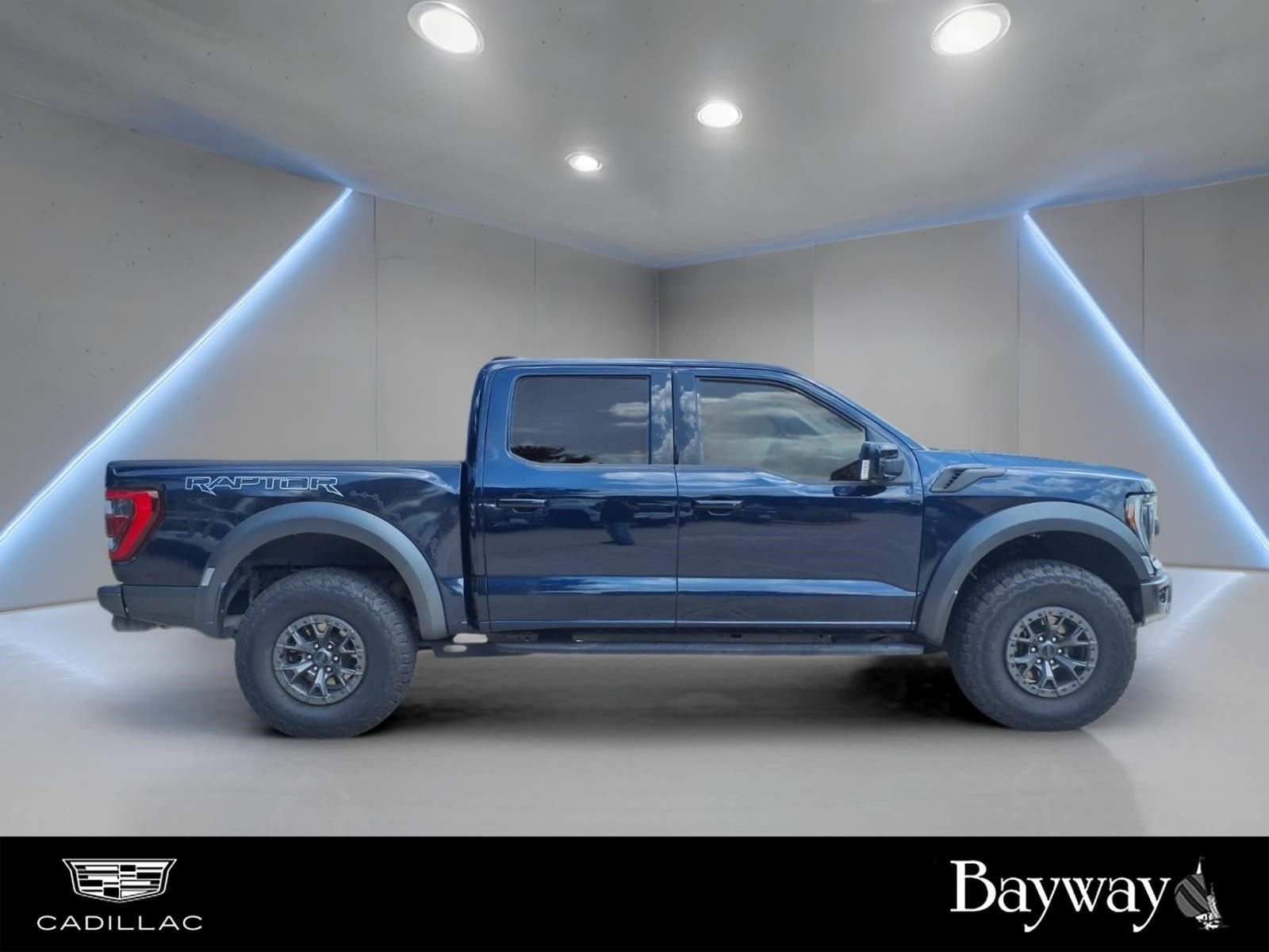 2022 Ford F-150 Raptor Blue at Central Houston Nissan