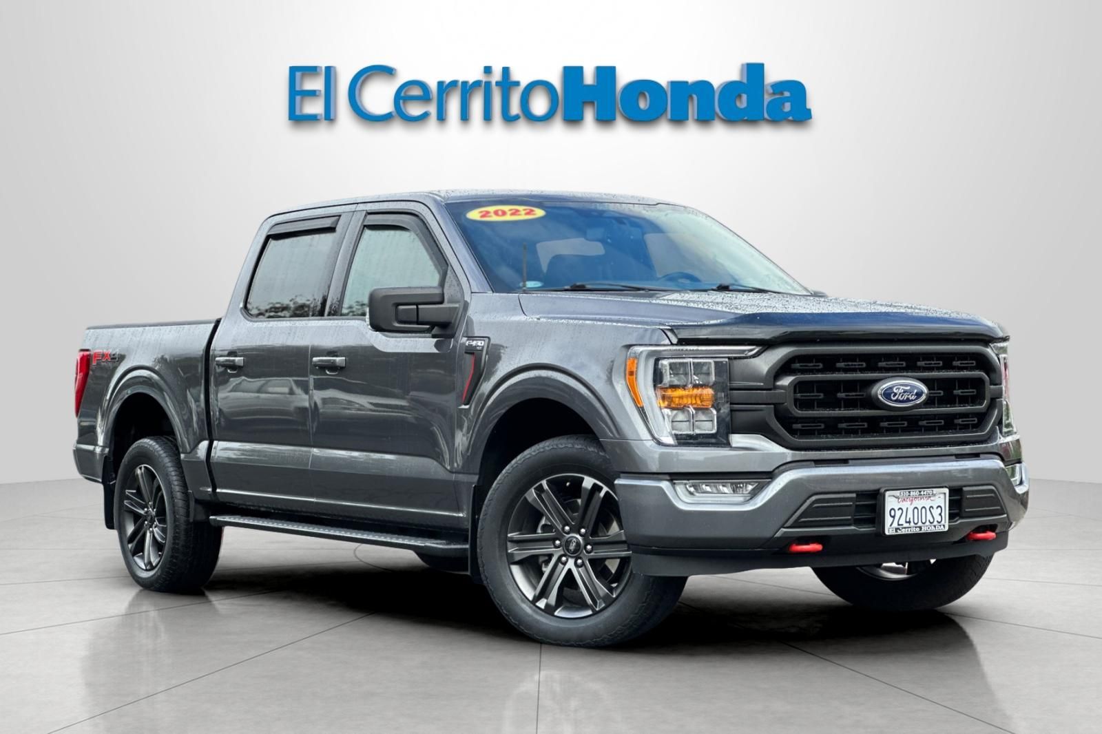Carbonized Gray Metallic 2022 Ford F-150 Pickup Truck Four-Wheel Drive Automatic