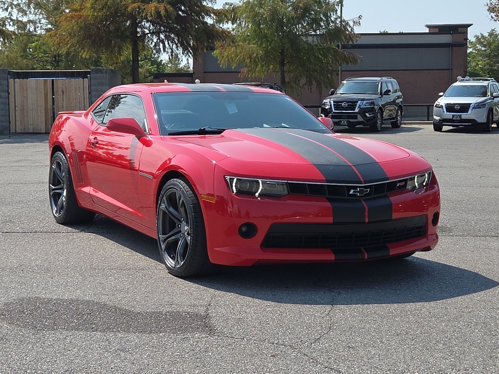 Red Hot 2015 Chevrolet Camaro Coupe Rear-Wheel Drive 6-Speed Automatic