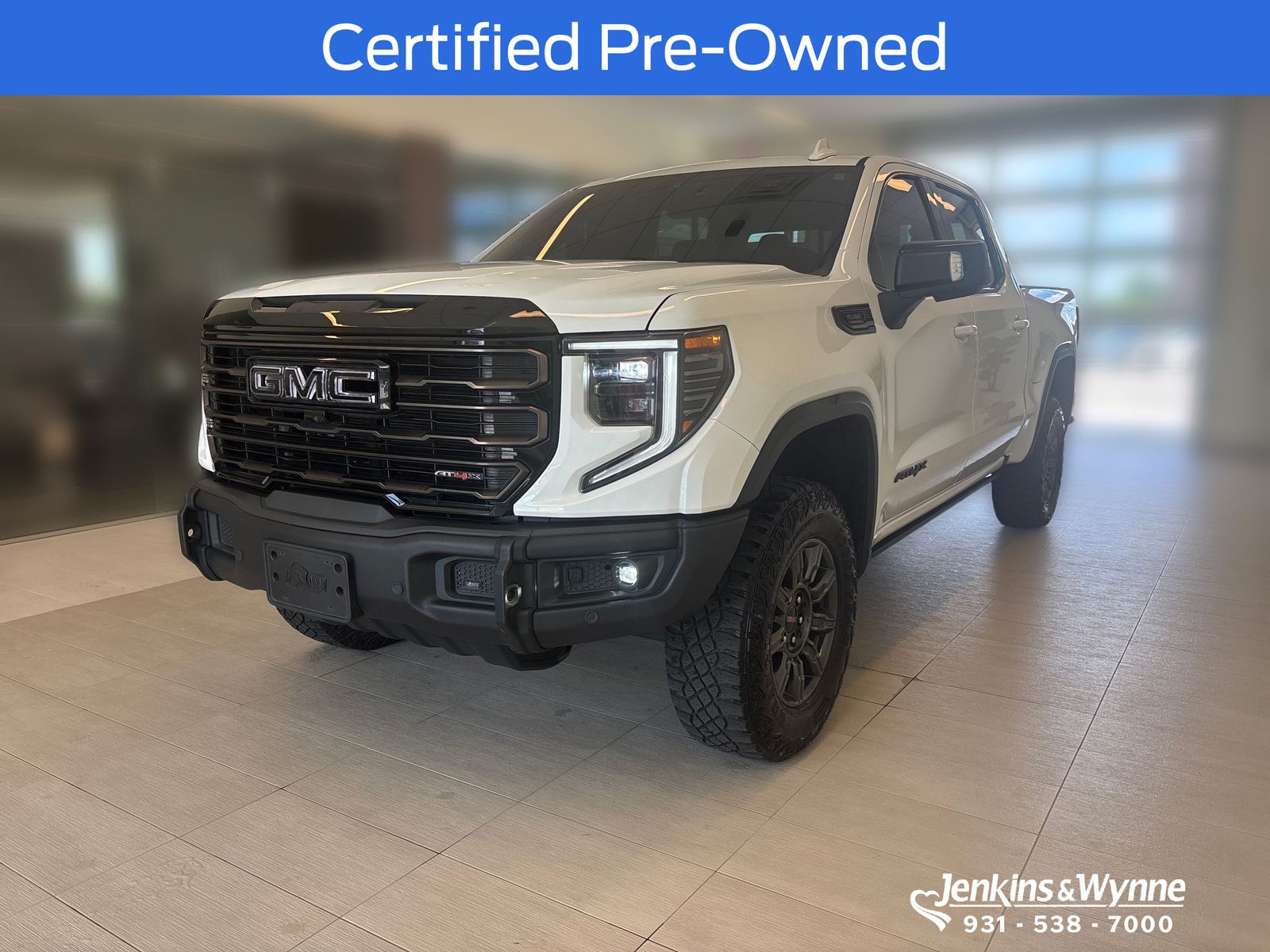 Summit White 2025 GMC Sierra 1500 Pickup Truck Four-Wheel Drive Automatic