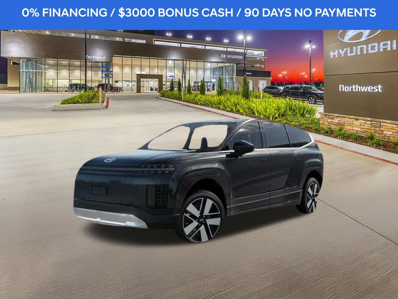 Abyss Black 2026 Hyundai Ioniq 9 SEL AWD SUV / Crossover All-Wheel Drive 1-Speed Automatic