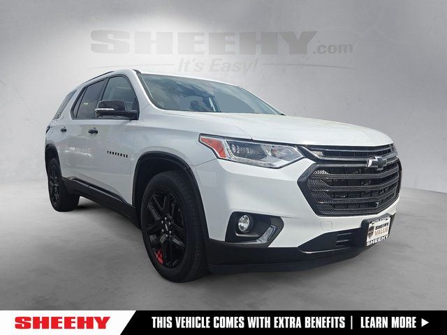 Summit White 2020 Chevrolet Traverse Premier AWD SUV / Crossover Four-Wheel Drive 9-Speed Automatic