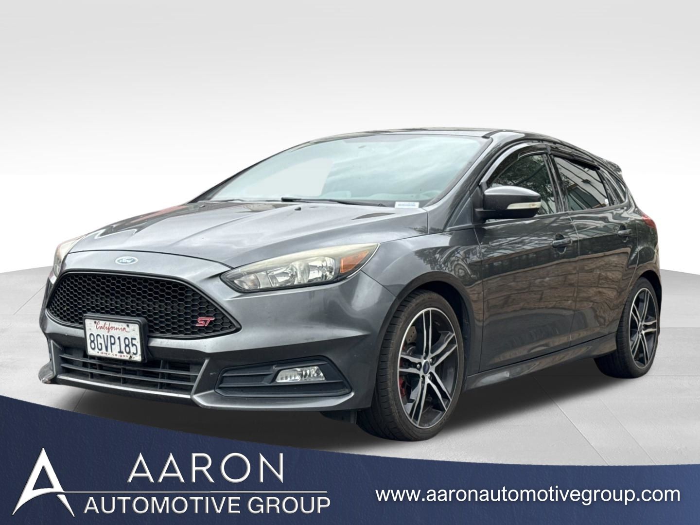 Gray (Magnetic) 2018 Ford Focus ST Hatchback Front-Wheel Drive 6-Speed Manual