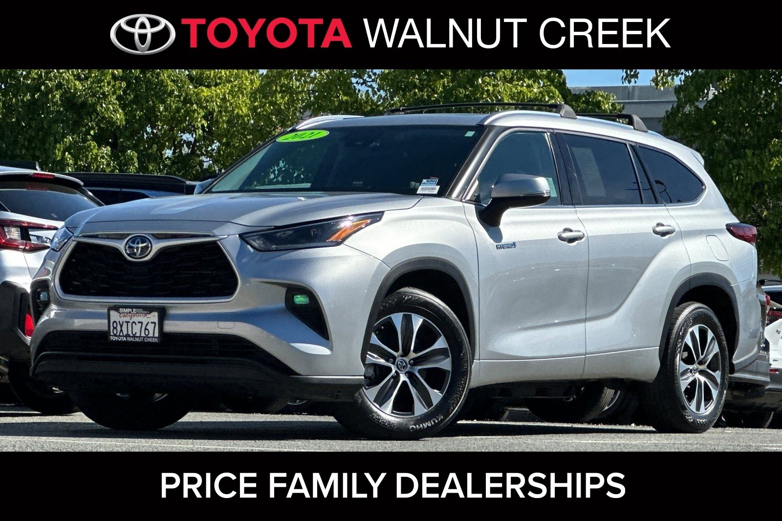 2021 Toyota Highlander Hybrid XLE FWD