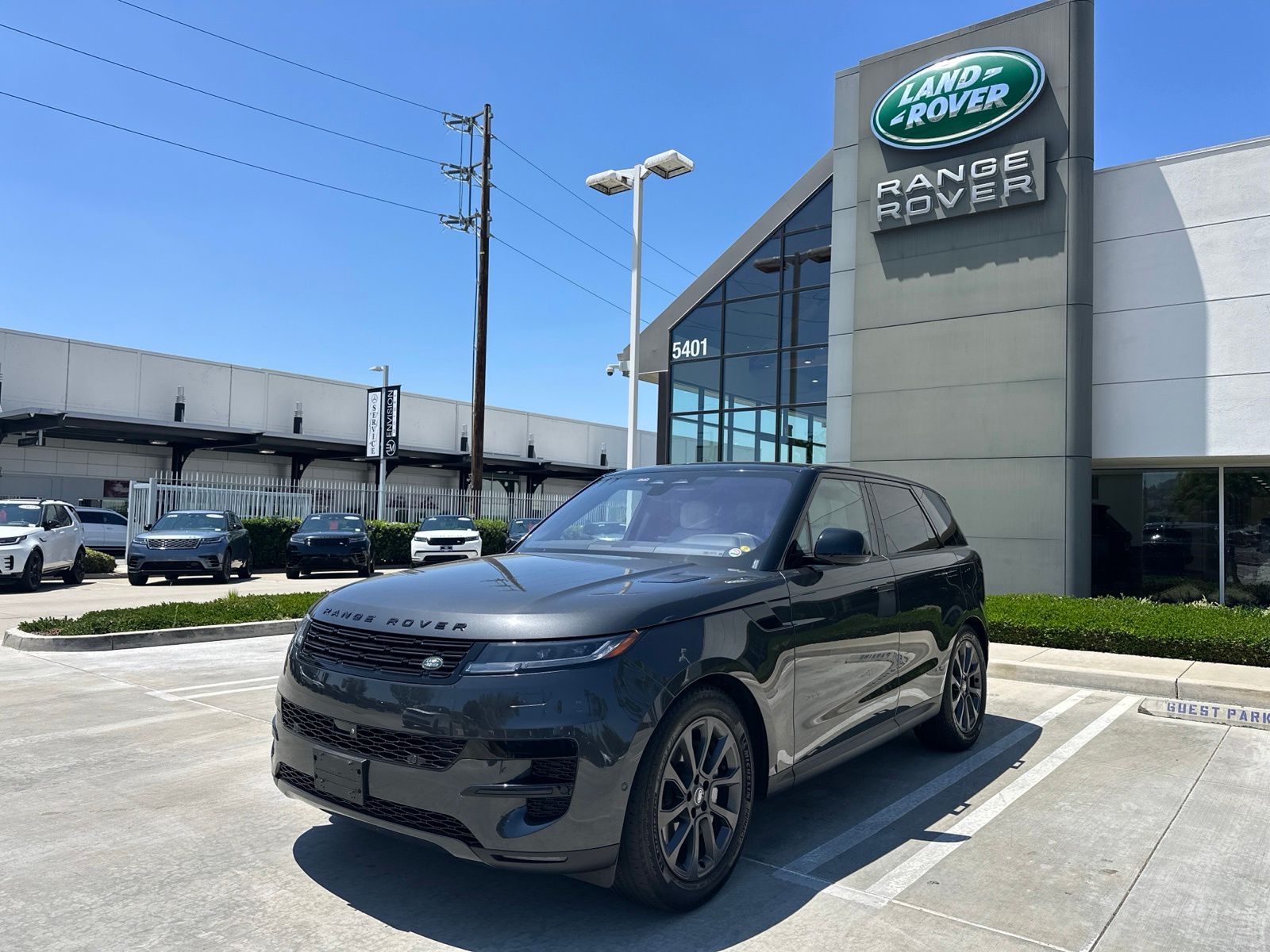 Carpathian Gray Premium Metallic 2023 Land Rover Range Rover Sport SUV / Crossover All-Wheel Drive 8-Speed Automatic