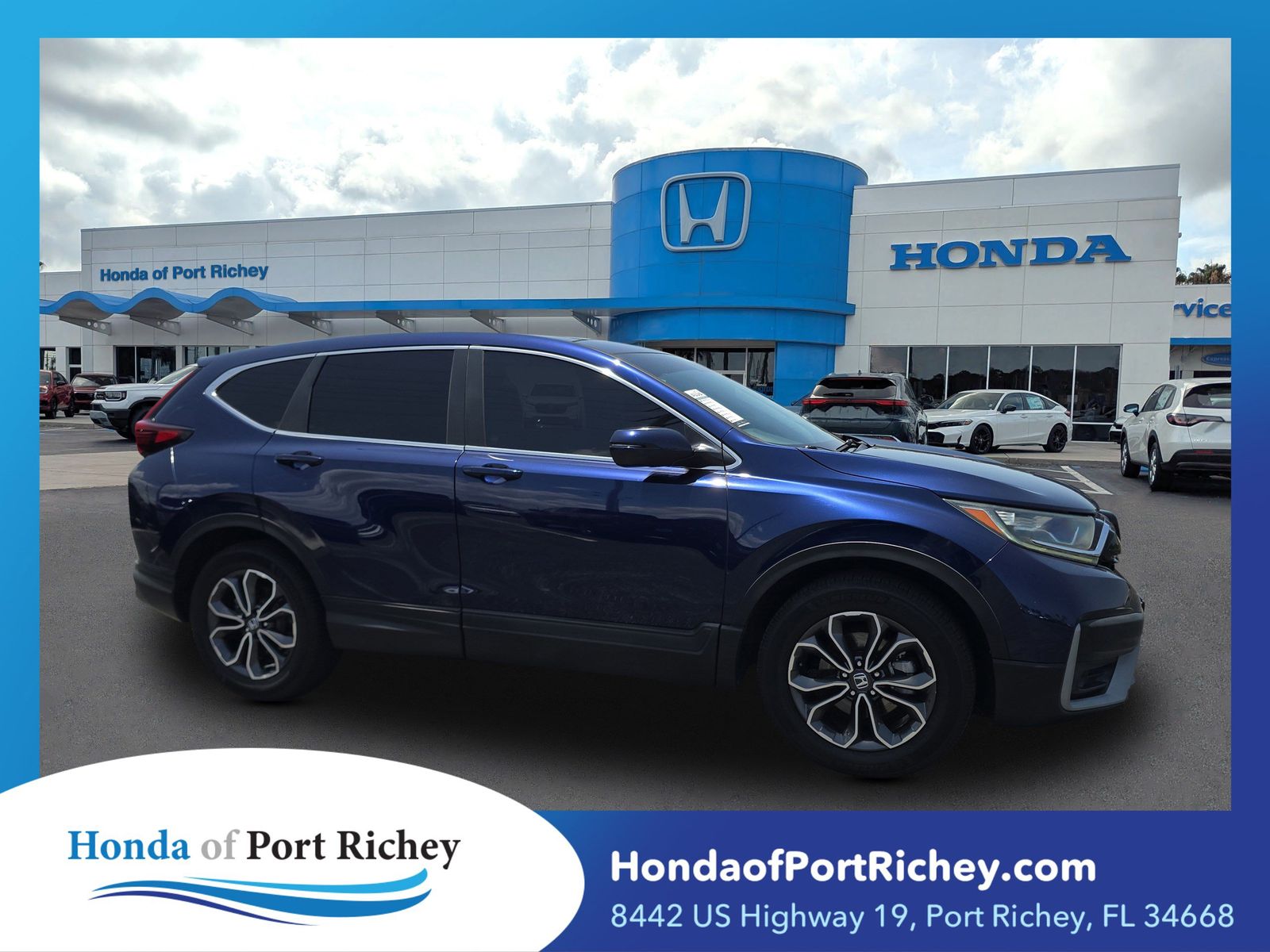 Black (Obsidian Blue Pearl) 2020 Honda CR-V SUV / Crossover Front-Wheel Drive Continuously Variable Transmission