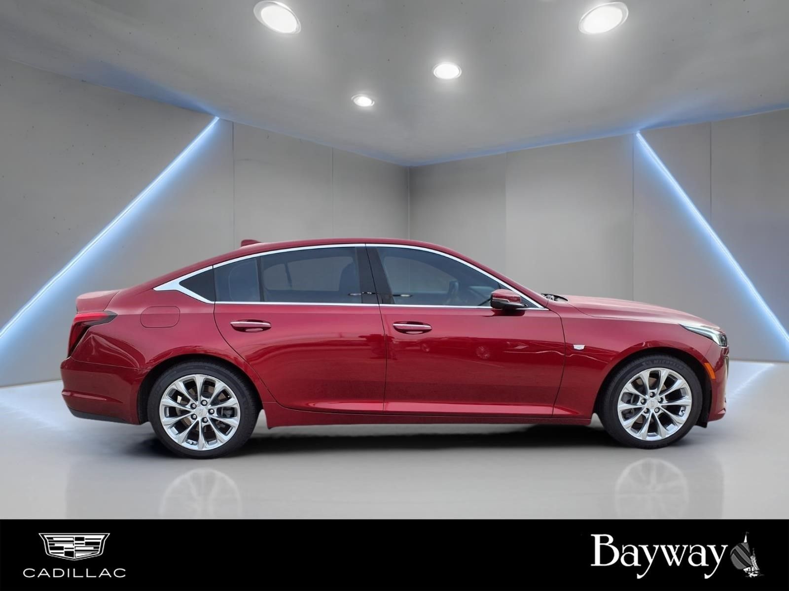 2022 Cadillac CT5 Premium Luxury Red at Tom Peacock Cadillac