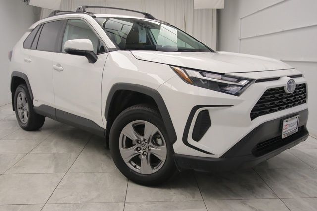 Ice Cap 2024 Toyota RAV4 Hybrid SUV / Crossover All-Wheel Drive Continuously Variable Transmission