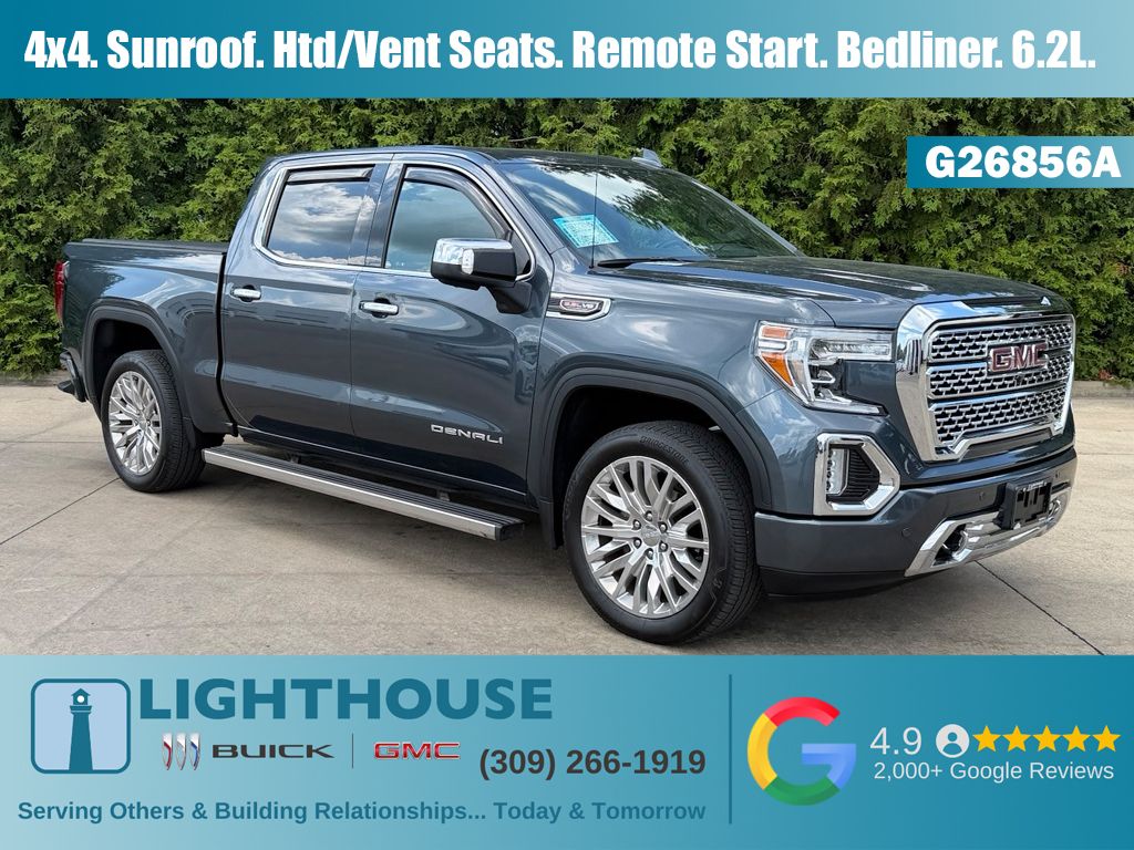 Gray (Dark Sky Metallic) 2019 GMC Sierra 1500 Pickup Truck Four-Wheel Drive Automatic