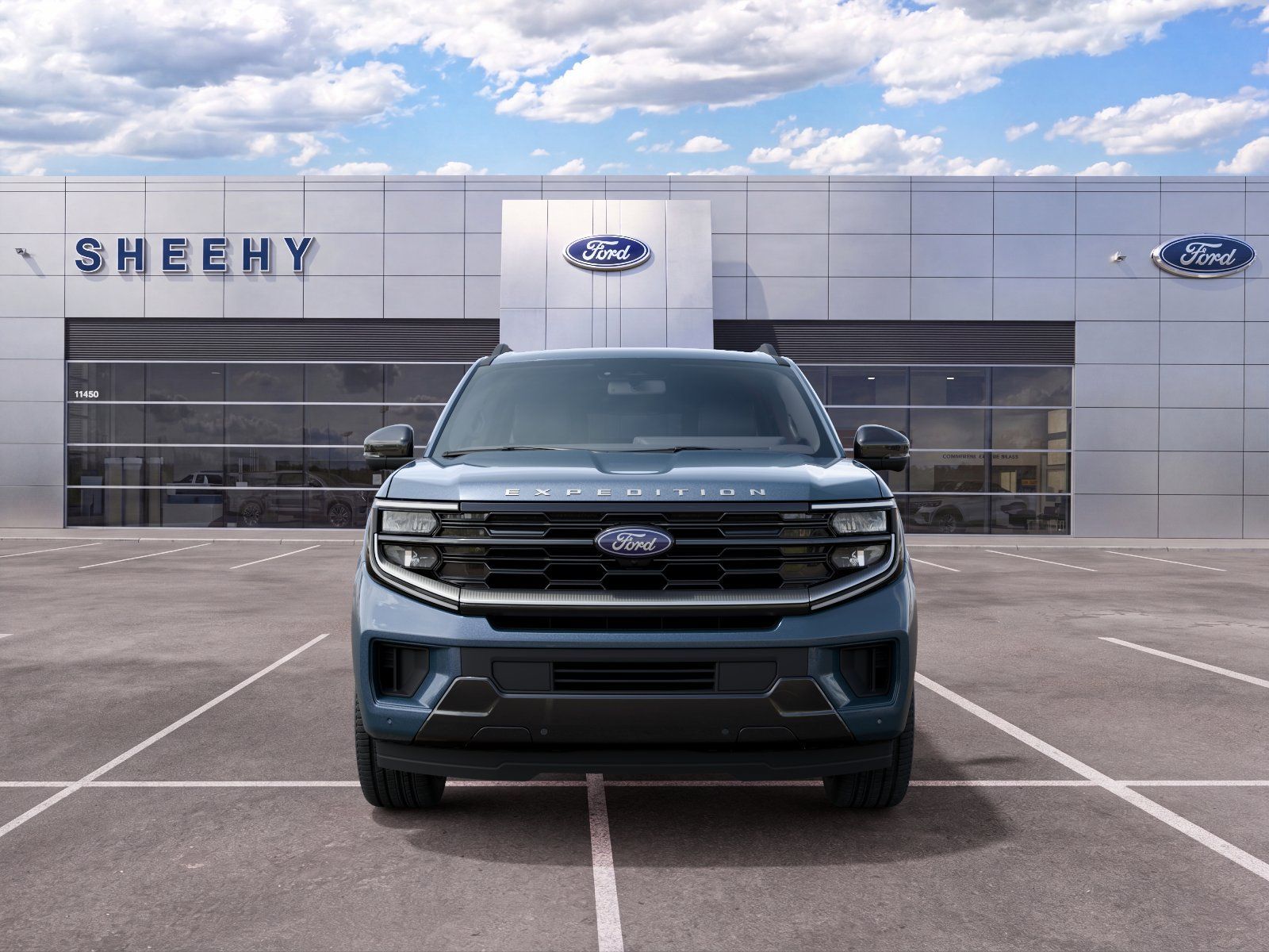 New 2027 Nocturnal Blue Metallic Ford Platinum image 2
