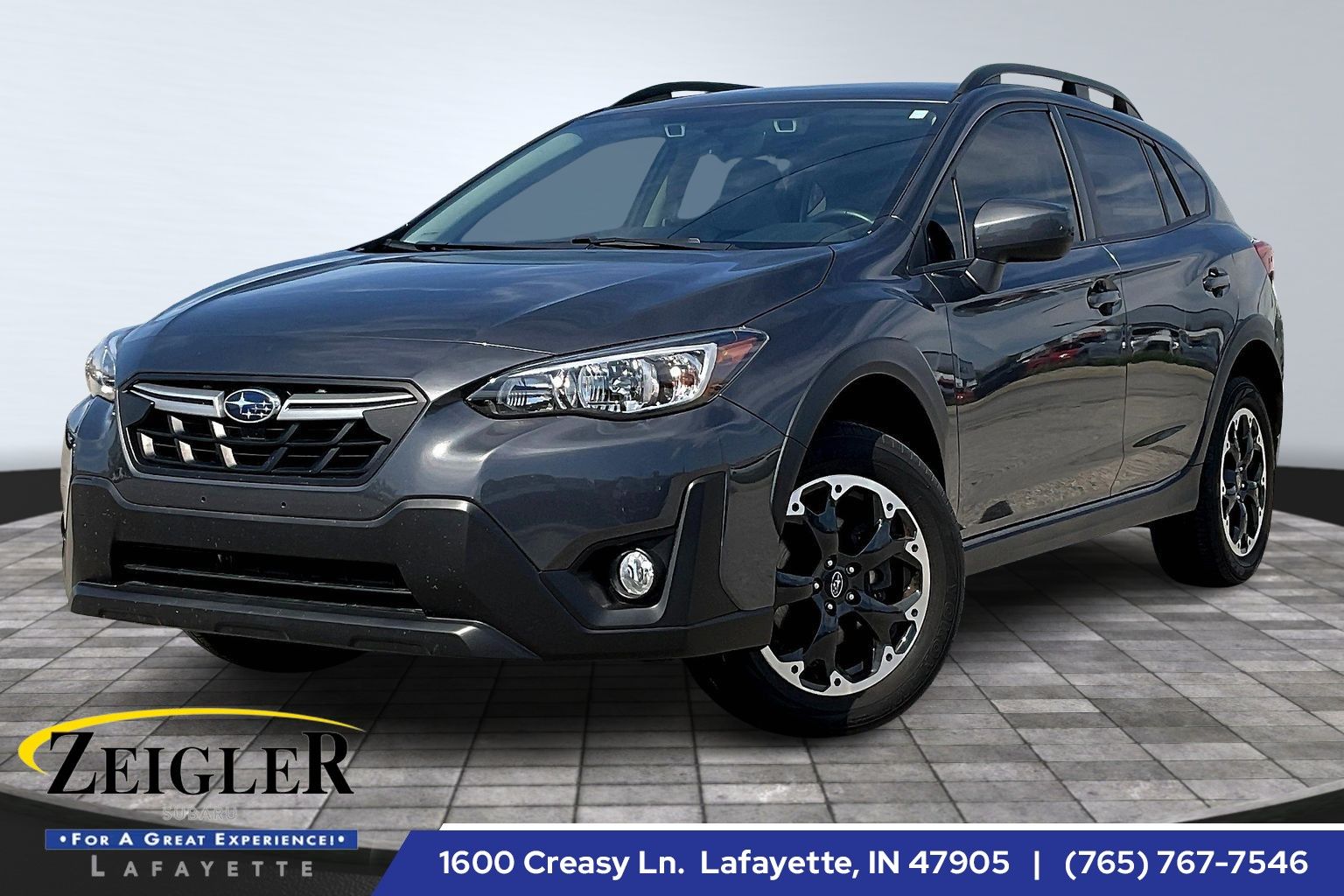 Magnetite Gray Metallic 2023 Subaru Crosstrek Premium AWD SUV / Crossover All-Wheel Drive Continuously Variable Transmission