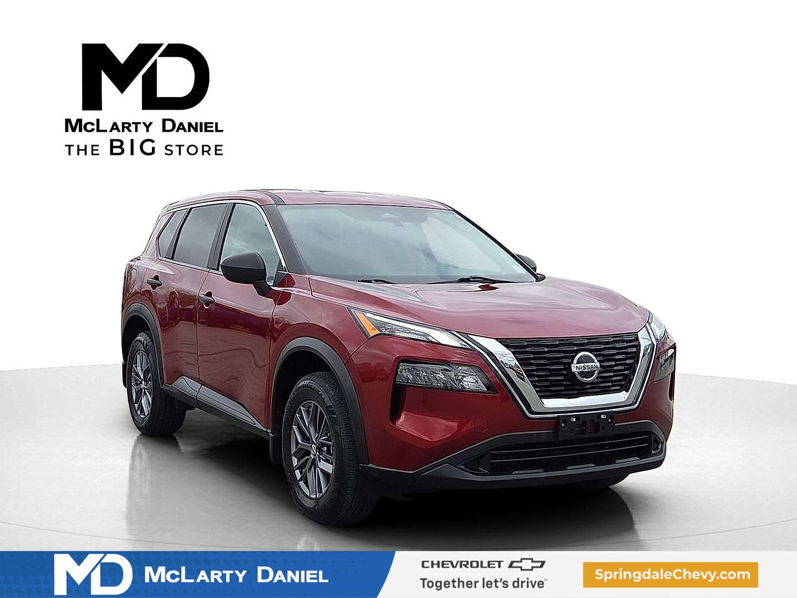 Red (Scarlet Ember Tintcoat) 2021 Nissan Rogue S AWD SUV / Crossover All-Wheel Drive Continuously Variable Transmission