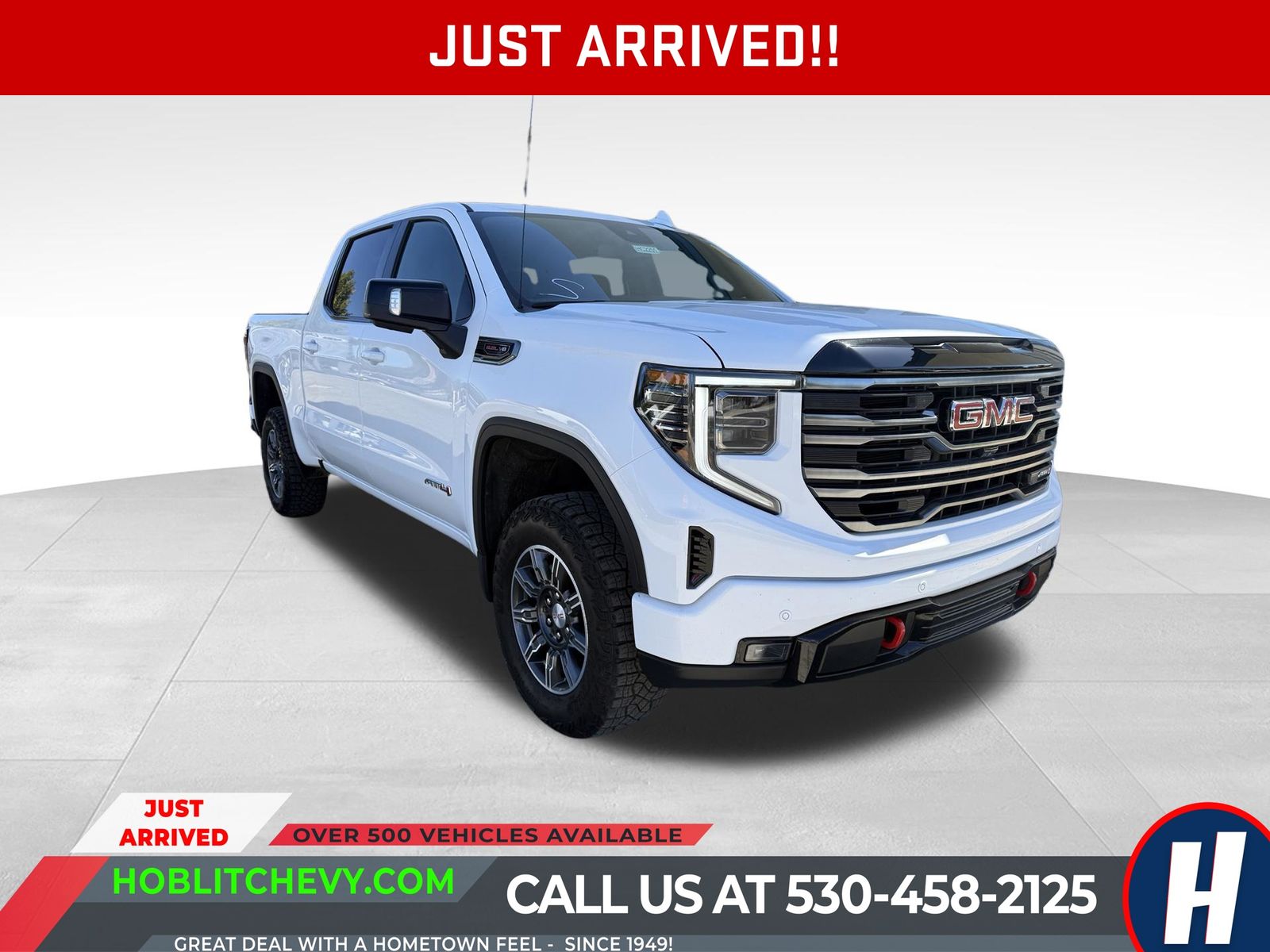Summit White 2025 GMC Sierra 1500 Pickup Truck Four-Wheel Drive Automatic