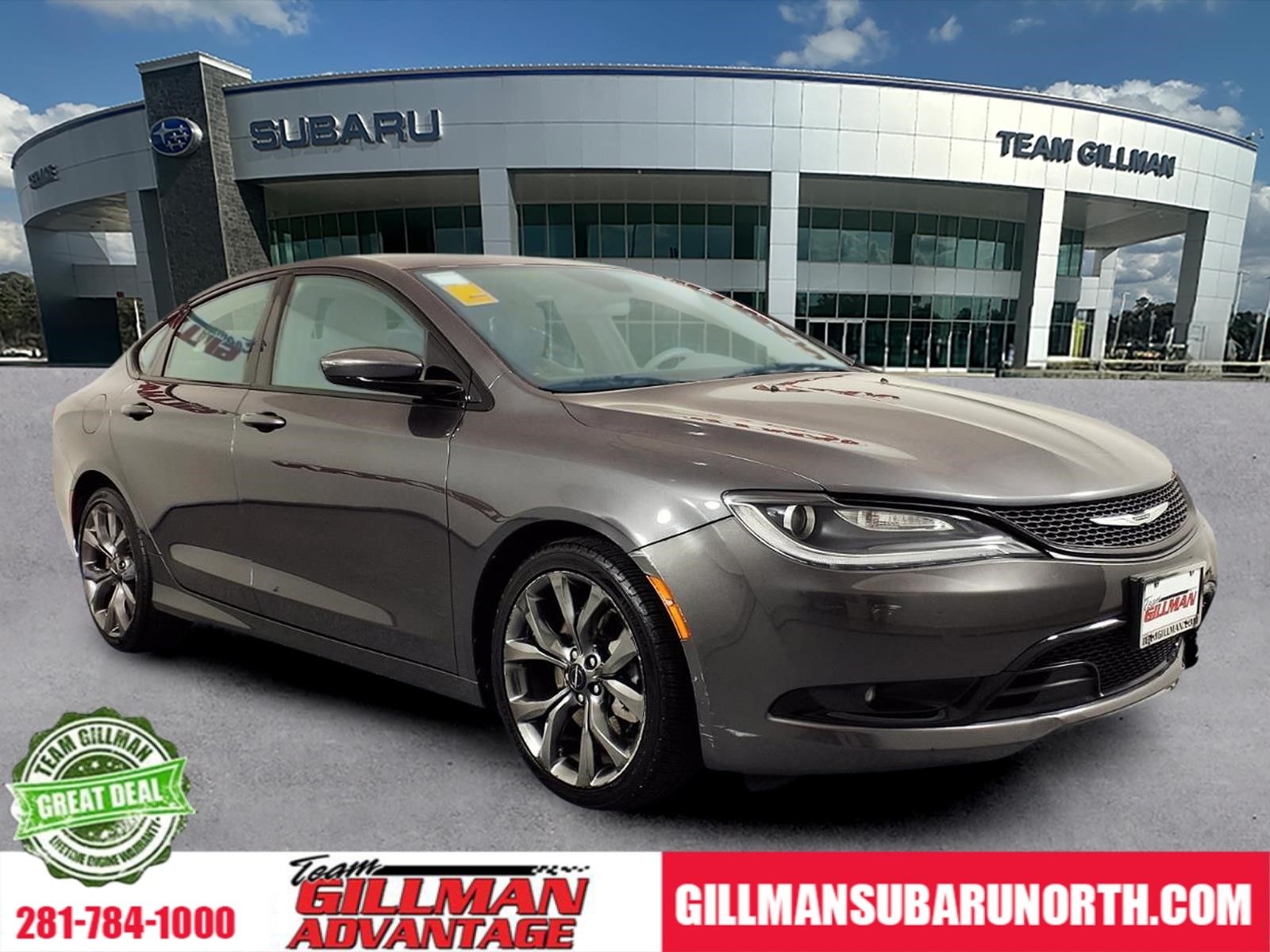 2015 Chrysler 200 S Sedan FWD