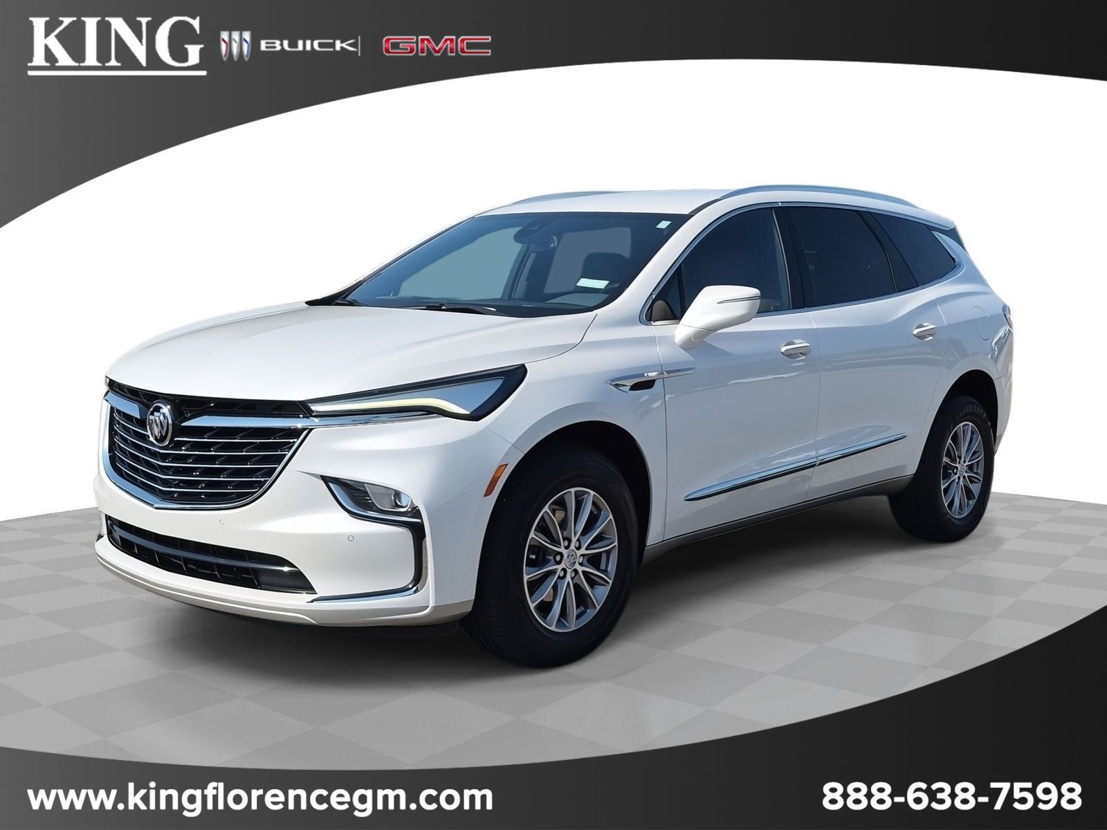 White Frost 2023 Buick Enclave SUV / Crossover Front-Wheel Drive 9-Speed Automatic