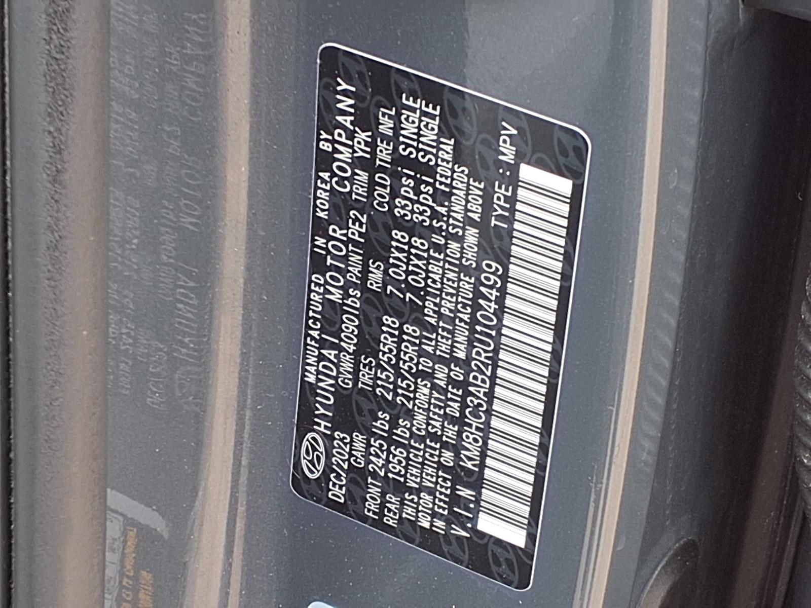 2024 Hyundai Kona SEL Gray at Ross Downing Buick GMC