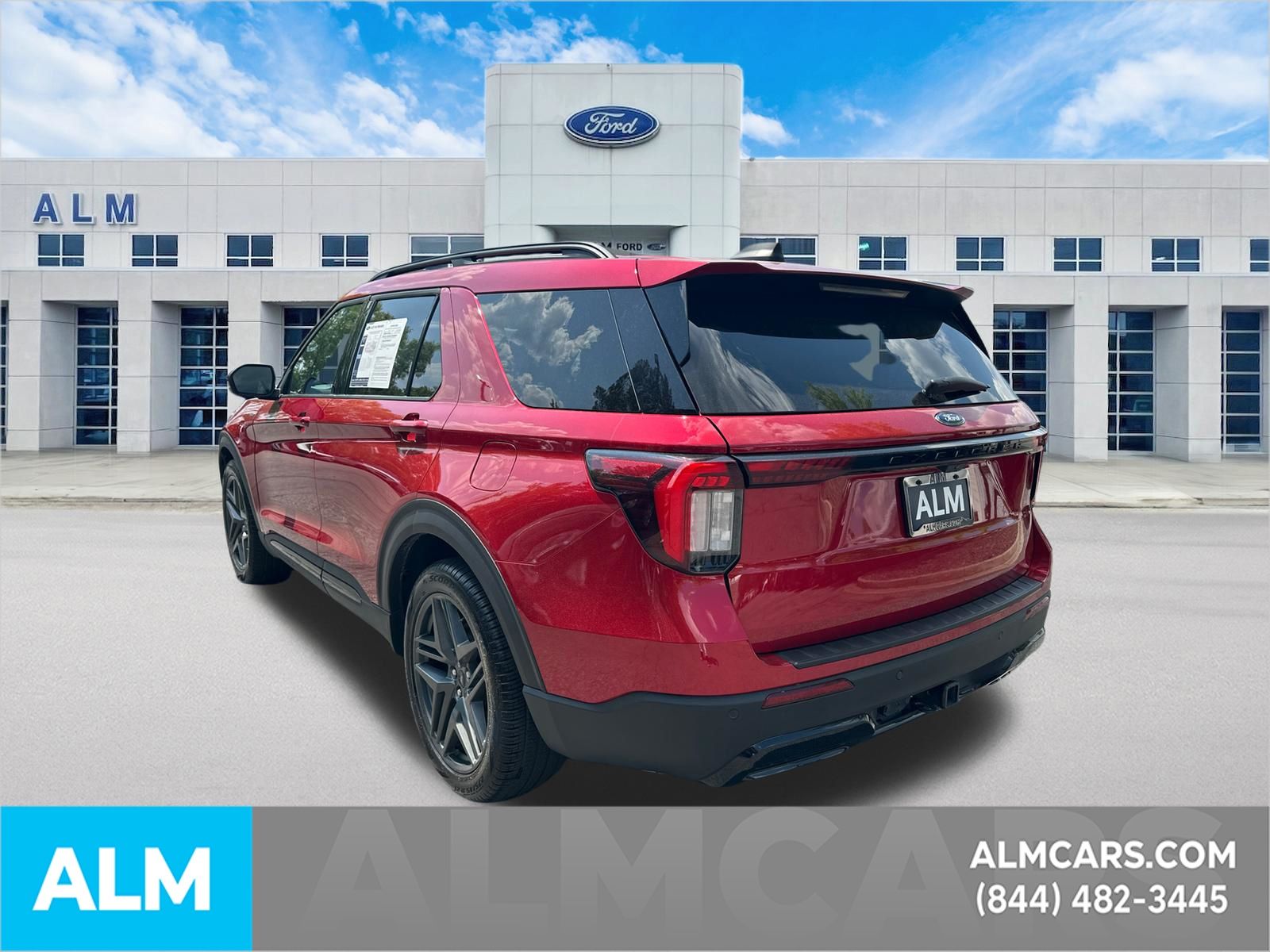 Used 2025 Rapid Red Metallic Tinted Clearcoat Ford ST-Line image 8