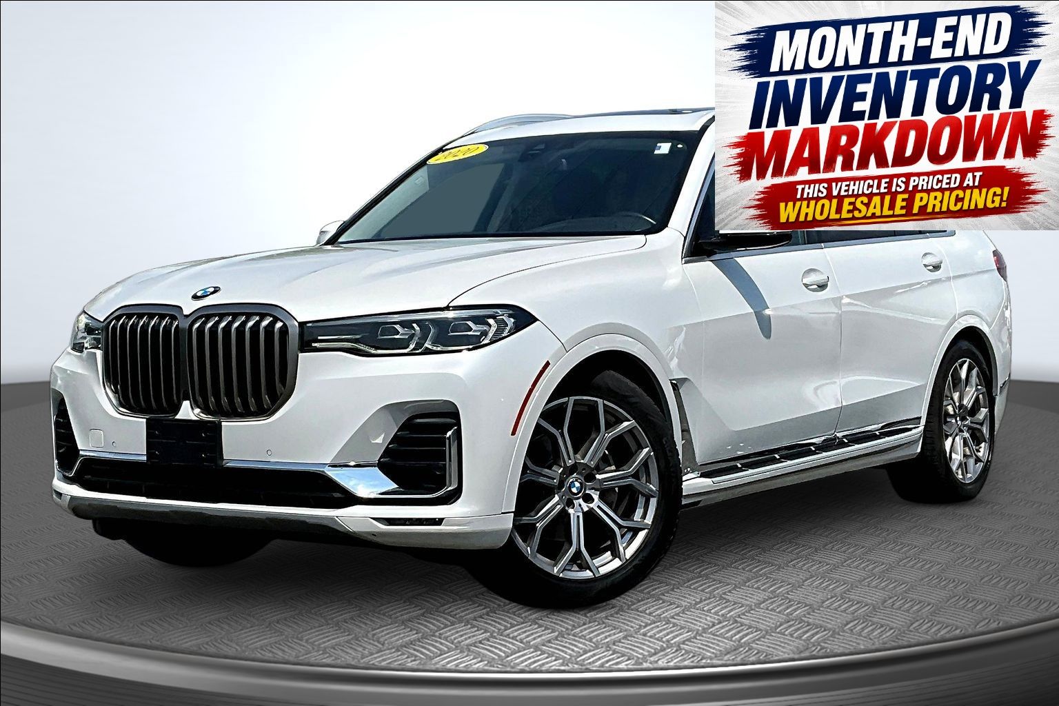 Mineral White Metallic 2020 BMW X7 SUV / Crossover All-Wheel Drive 8-Speed Automatic
