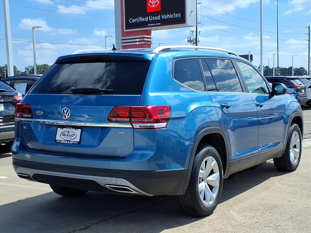 2019 Volkswagen Atlas 3.6L V6 SE Blue at DeMontrond Auto Country