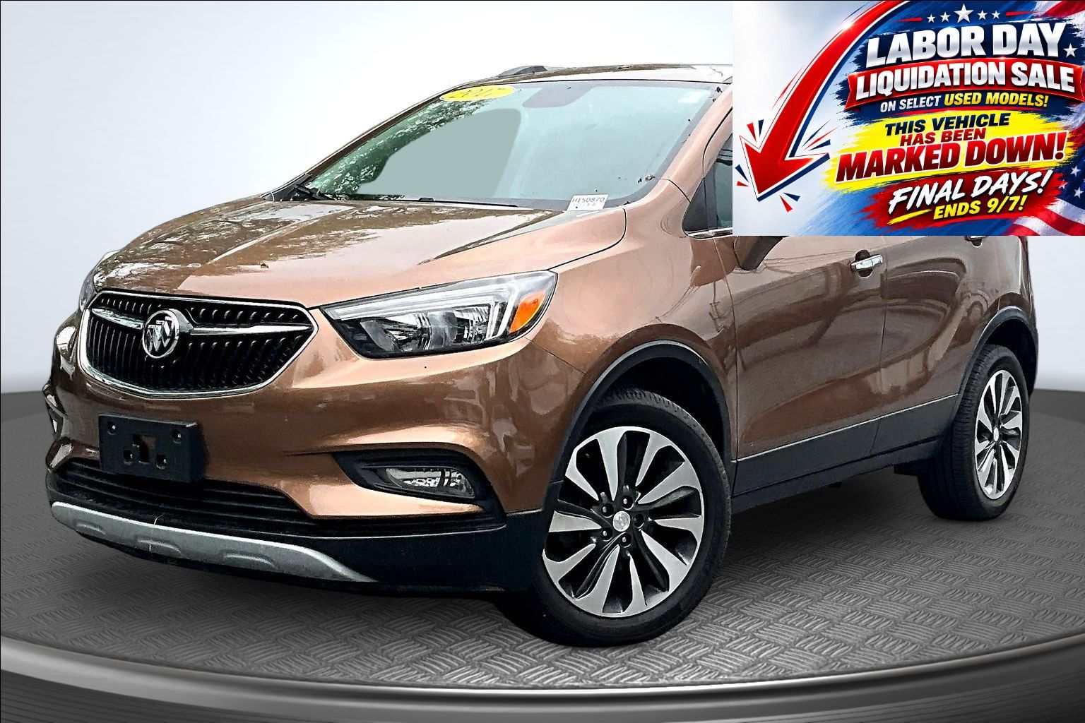 2017 Buick Encore River Rock Metallic SUV/Crossover Tracción en las cuatro ruedas 6 velocidades Automática marcha alta