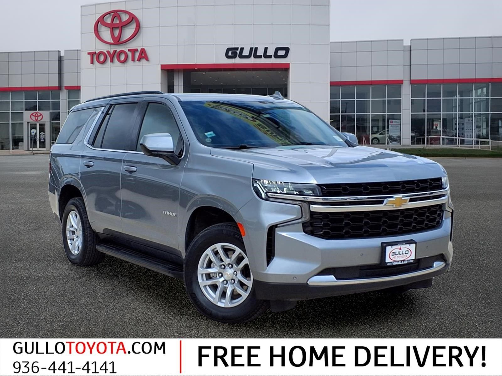 Sterling Gray Metallic 2023 Chevrolet Tahoe Fleet 4WD SUV / Crossover Four-Wheel Drive