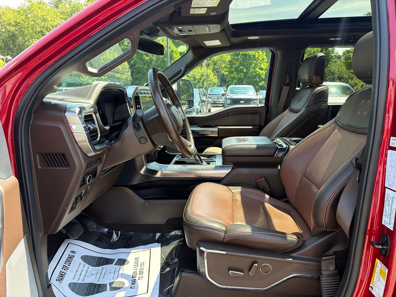 Used 2023 Red Ford King Ranch image 9