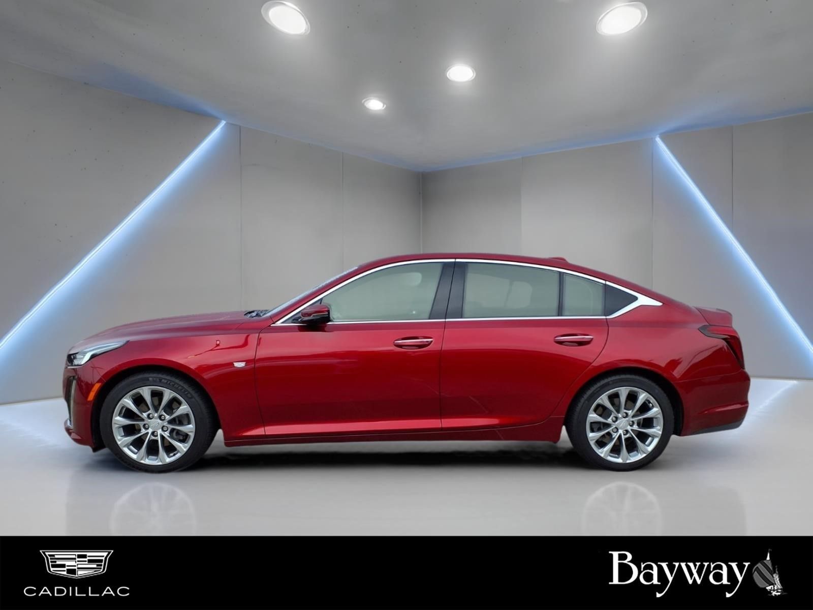 2022 Cadillac CT5 Premium Luxury Red at Tom Peacock Cadillac