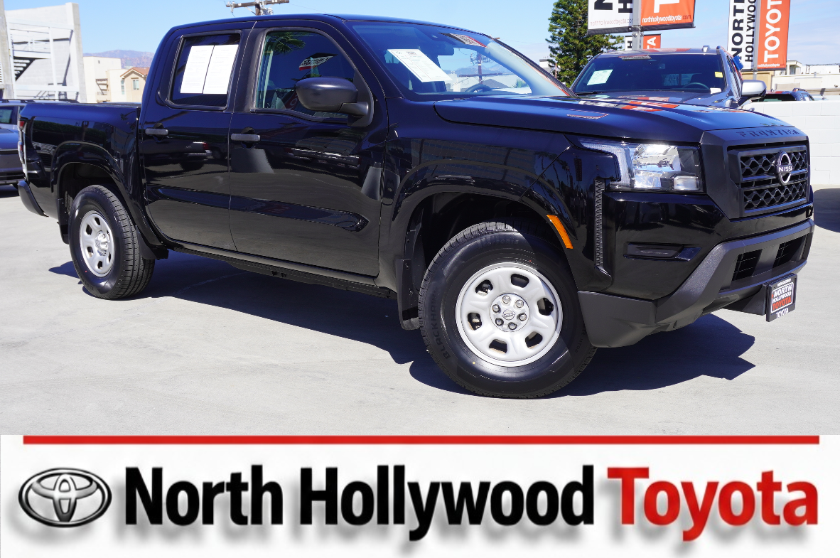 Super Black 2022 Nissan Frontier Pickup Truck 4X2 9-Speed Automatic