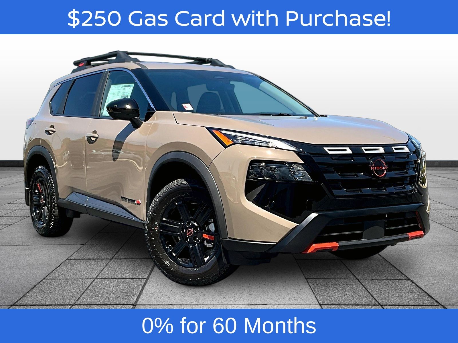 Baja Storm Metallic 2026 Nissan Rogue SUV / Crossover All-Wheel Drive Continuously Variable Transmission