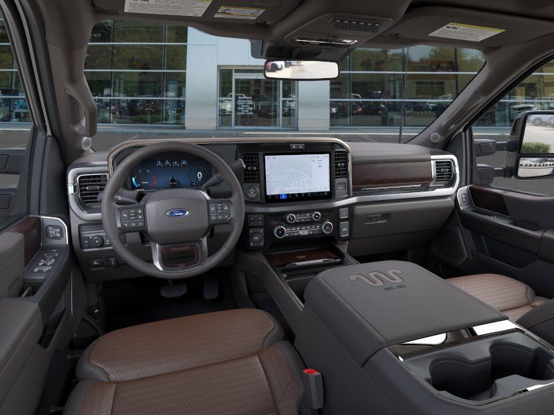 New 2026 Star White Metallic Tri-Coat Ford King Ranch image 9