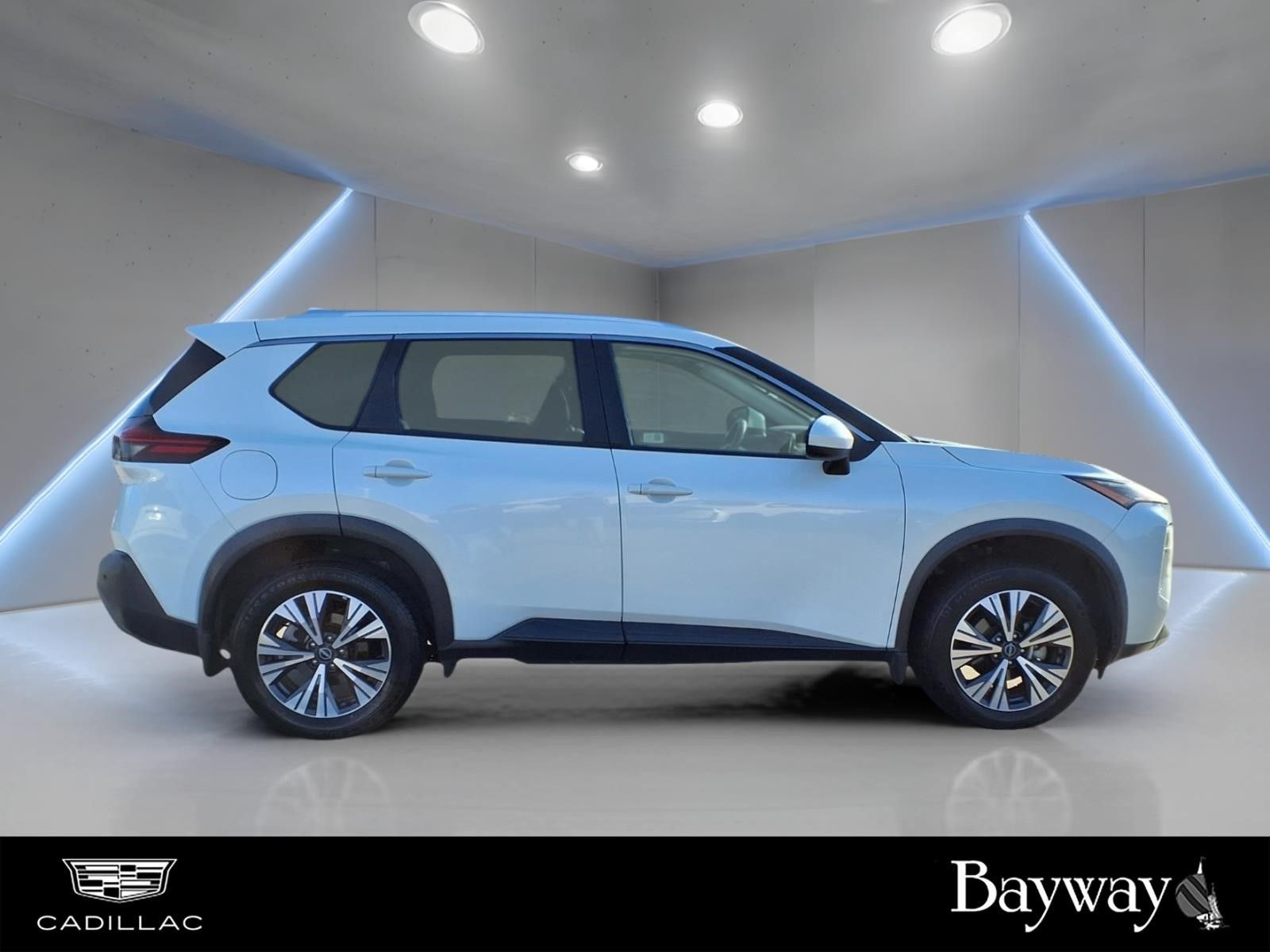 2023 Nissan Rogue SV White at Don McGill Toyota