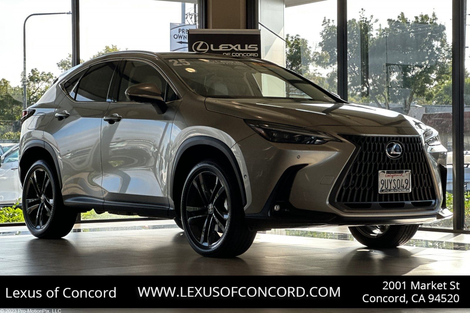 Atomic Silver 2025 Lexus NX Hybrid SUV / Crossover Continuously Variable Transmission