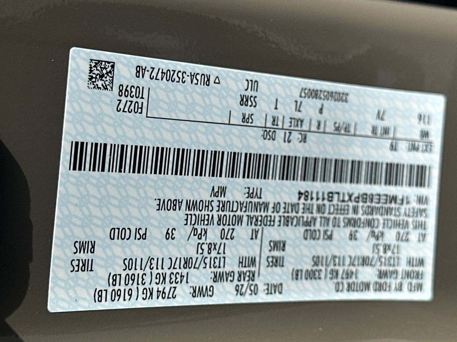New 2026 Marsh Gray Ford Outer Banks® image 34