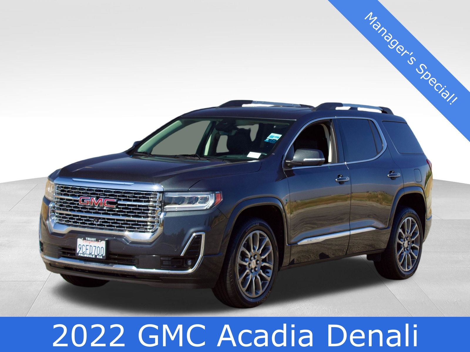 Hunter Metallic 2022 GMC Acadia SUV / Crossover Front-Wheel Drive 9-Speed Automatic