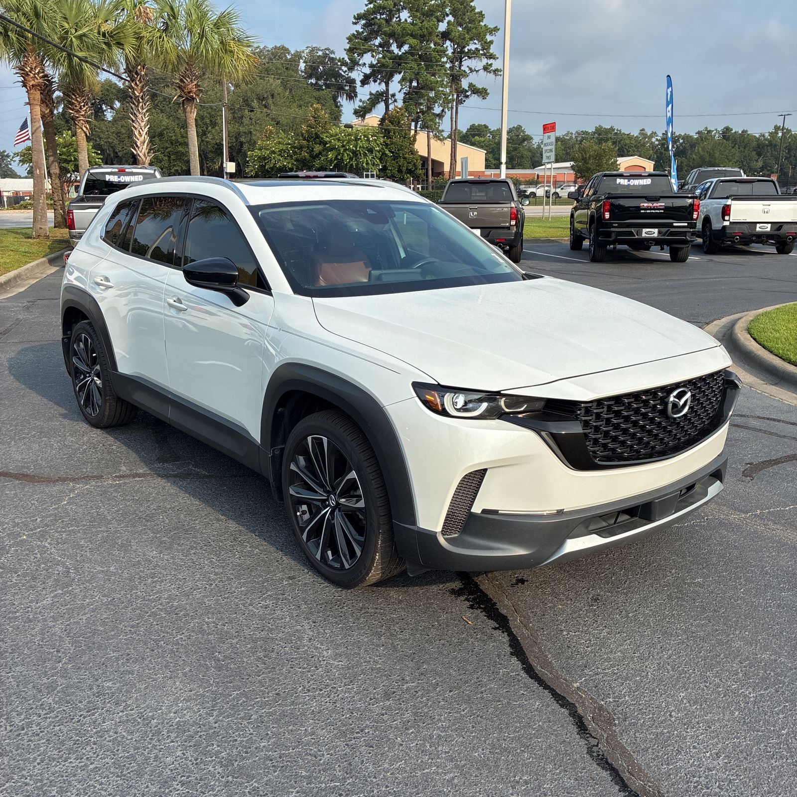 White (Wind Chill Pearl) 2023 Mazda CX-50 SUV / Crossover All-Wheel Drive 6-Speed Automatic