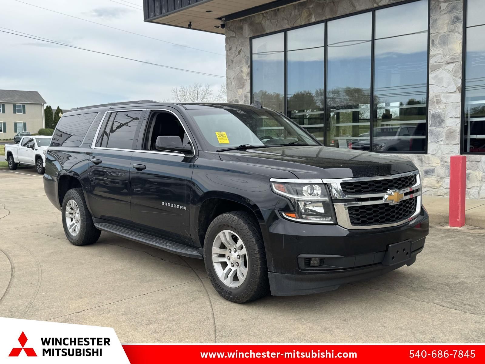 Black 2019 Chevrolet Suburban 1500 LT 4WD SUV / Crossover Four-Wheel Drive 6-Speed Automatic Overdrive