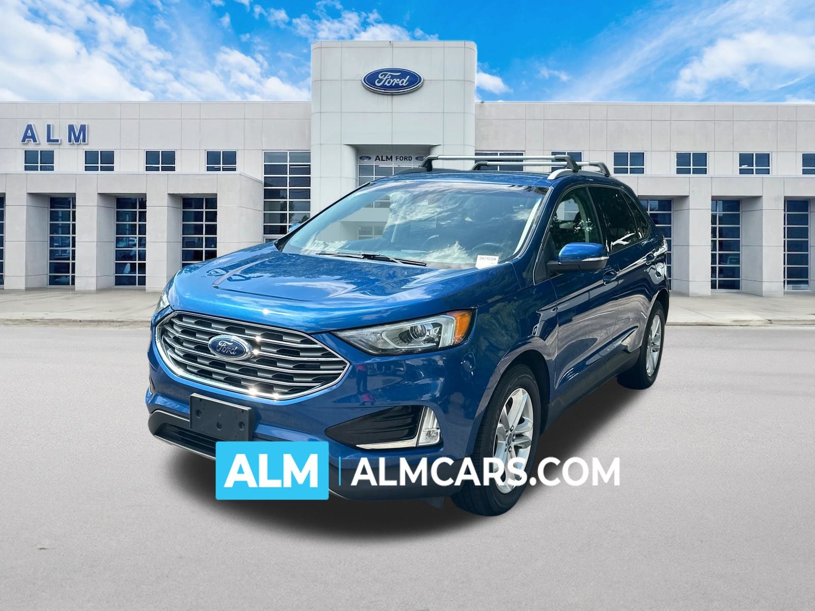 Atlas Blue Metallic 2020 Ford Edge SUV / Crossover All-Wheel Drive 8-Speed Automatic