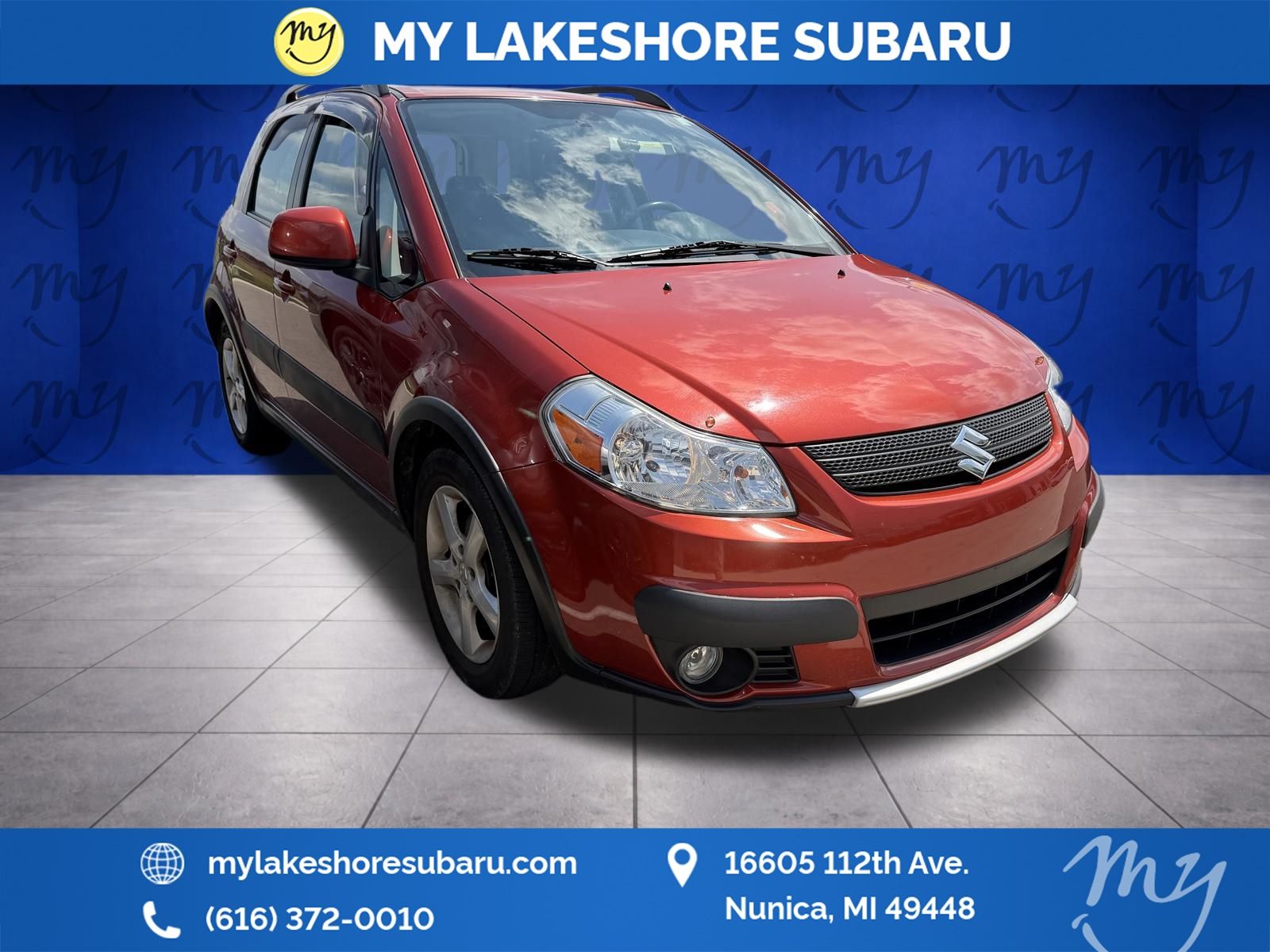 Red (Sunlight Copper Pearl) 2007 Suzuki SX4 SUV / Crossover All-Wheel Drive 4-Speed Automatic