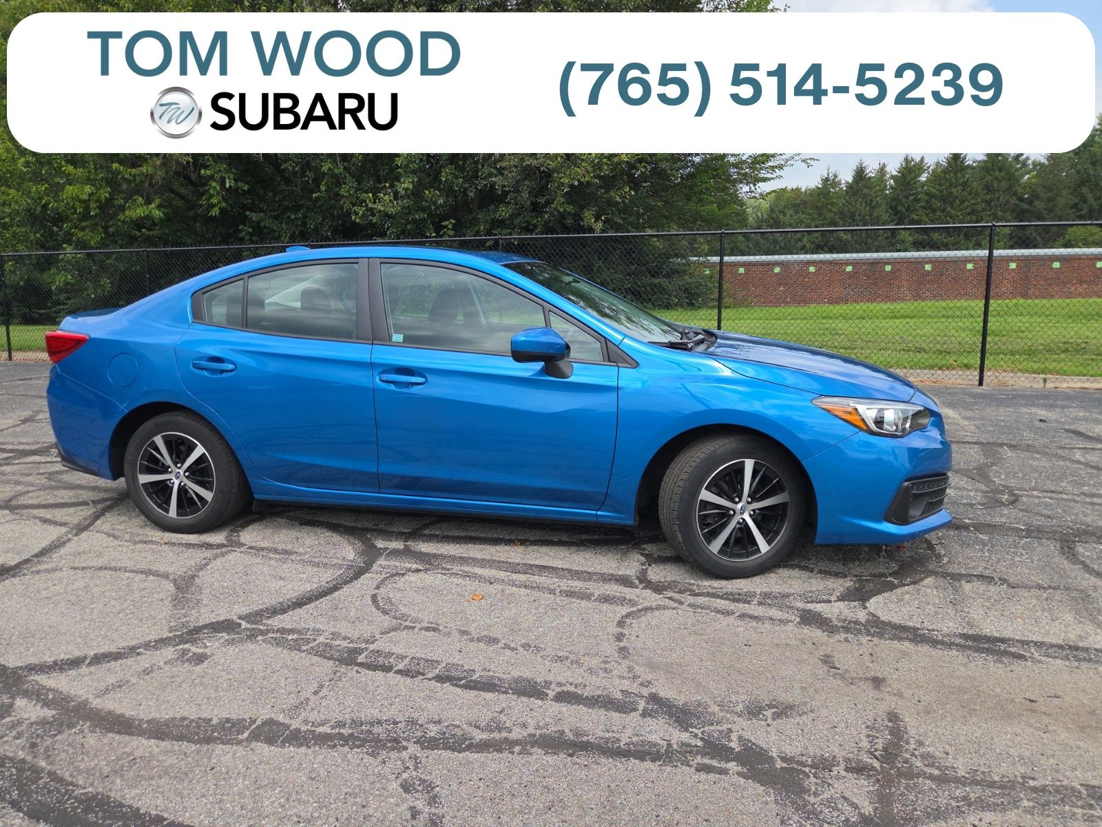 Ocean Blue Pearl 2021 Subaru Impreza Sedan All-Wheel Drive Continuously Variable Transmission