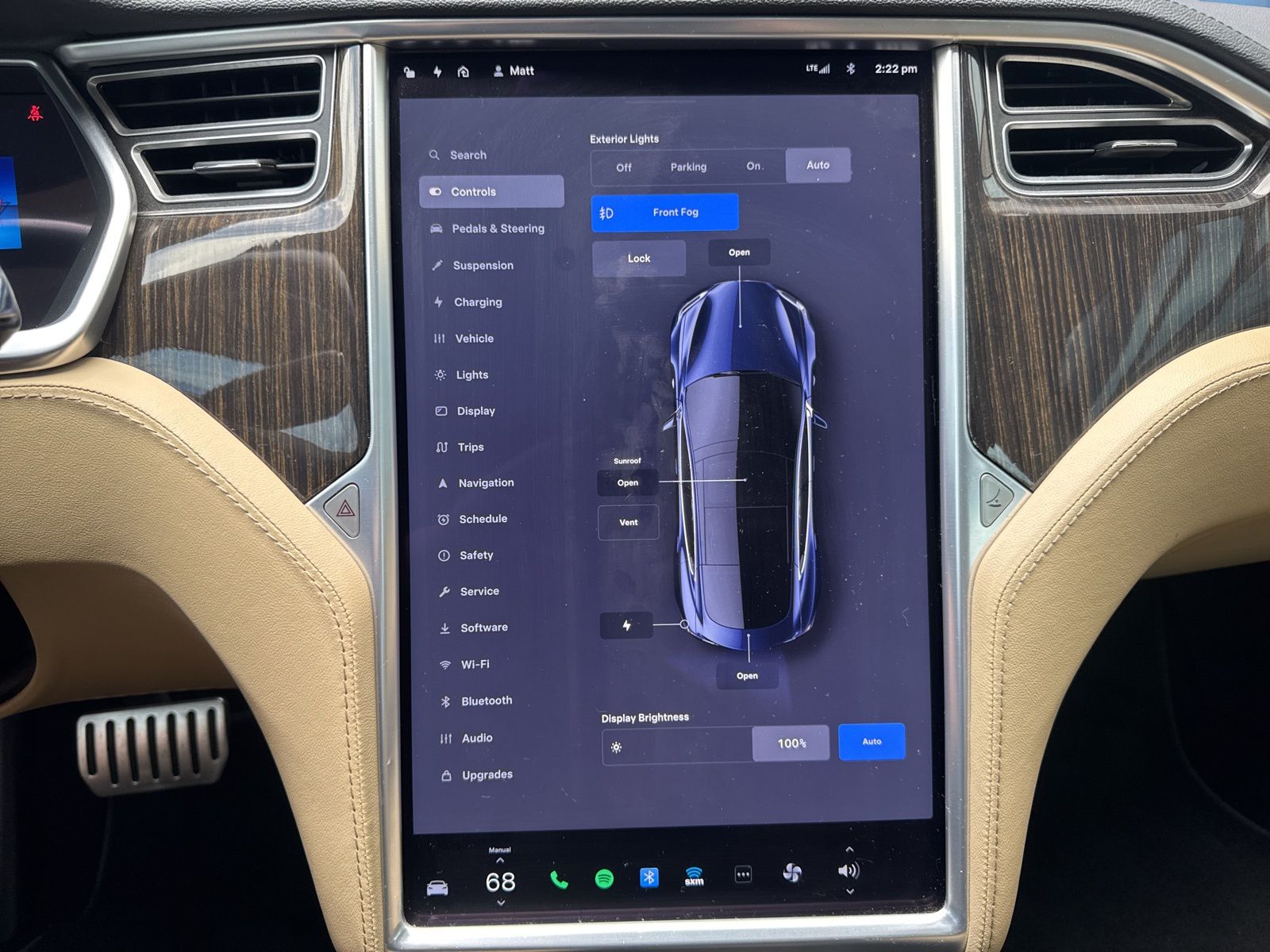 Used 2013 Blue Metallic Tesla Performance image 24