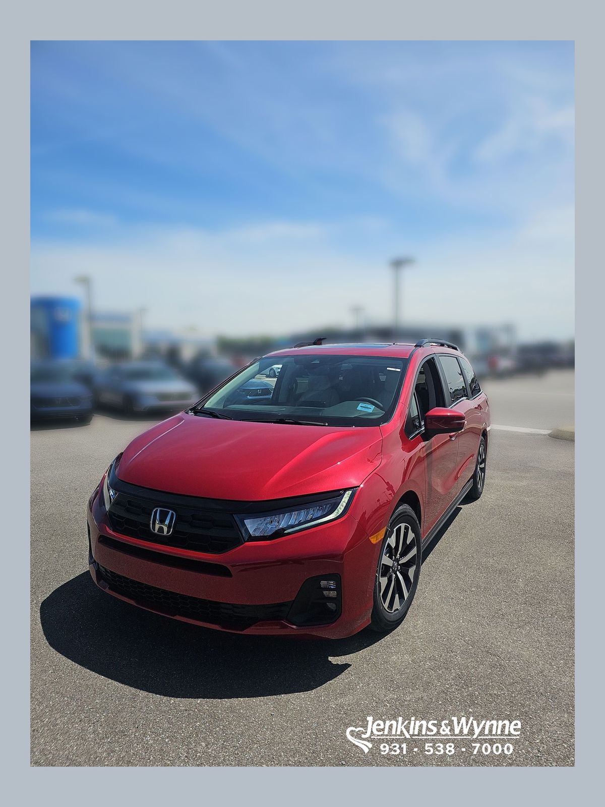 Radiant Red Metallic II 2026 Honda Odyssey Minivan Front-Wheel Drive Automatic