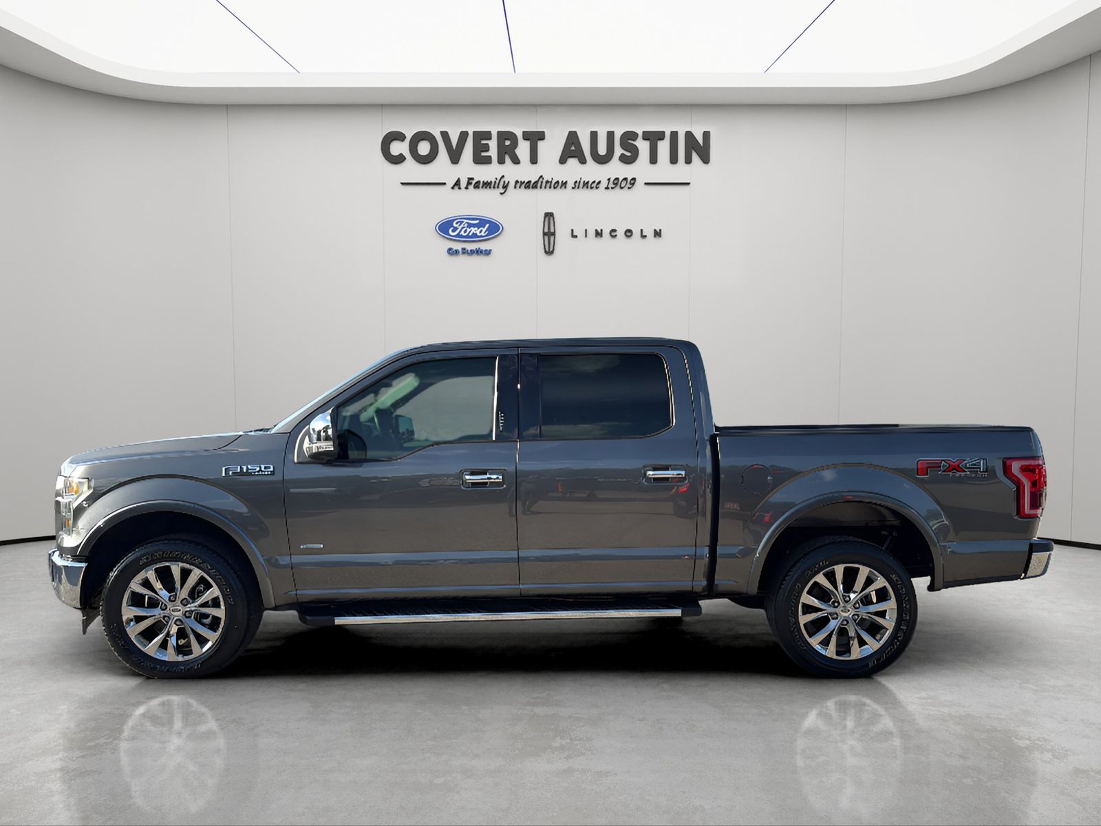 Used 2017 Gray Ford Lariat image 2