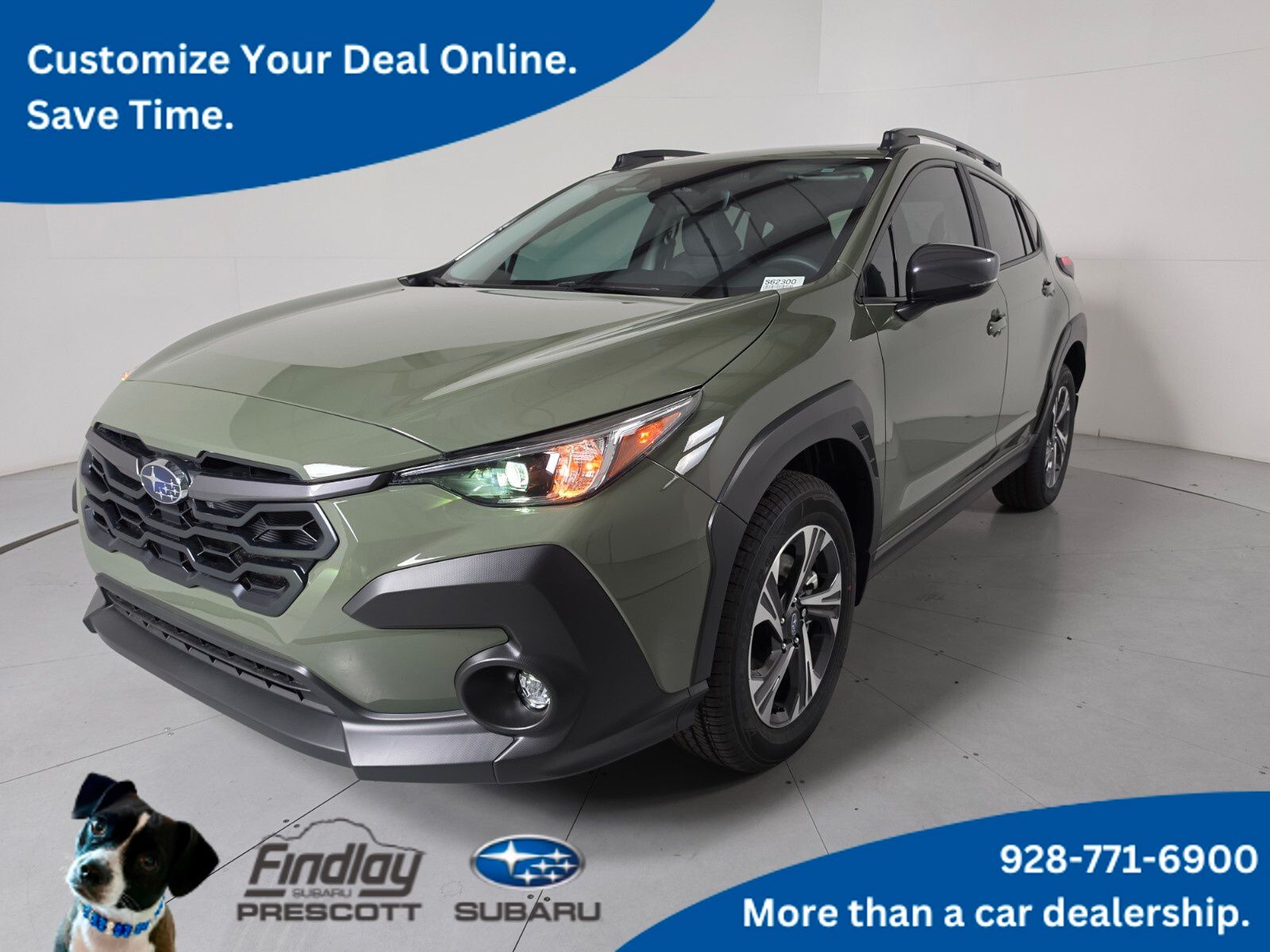 Alpine Green 2026 Subaru Crosstrek Premium AWD SUV / Crossover All-Wheel Drive Continuously Variable Transmission