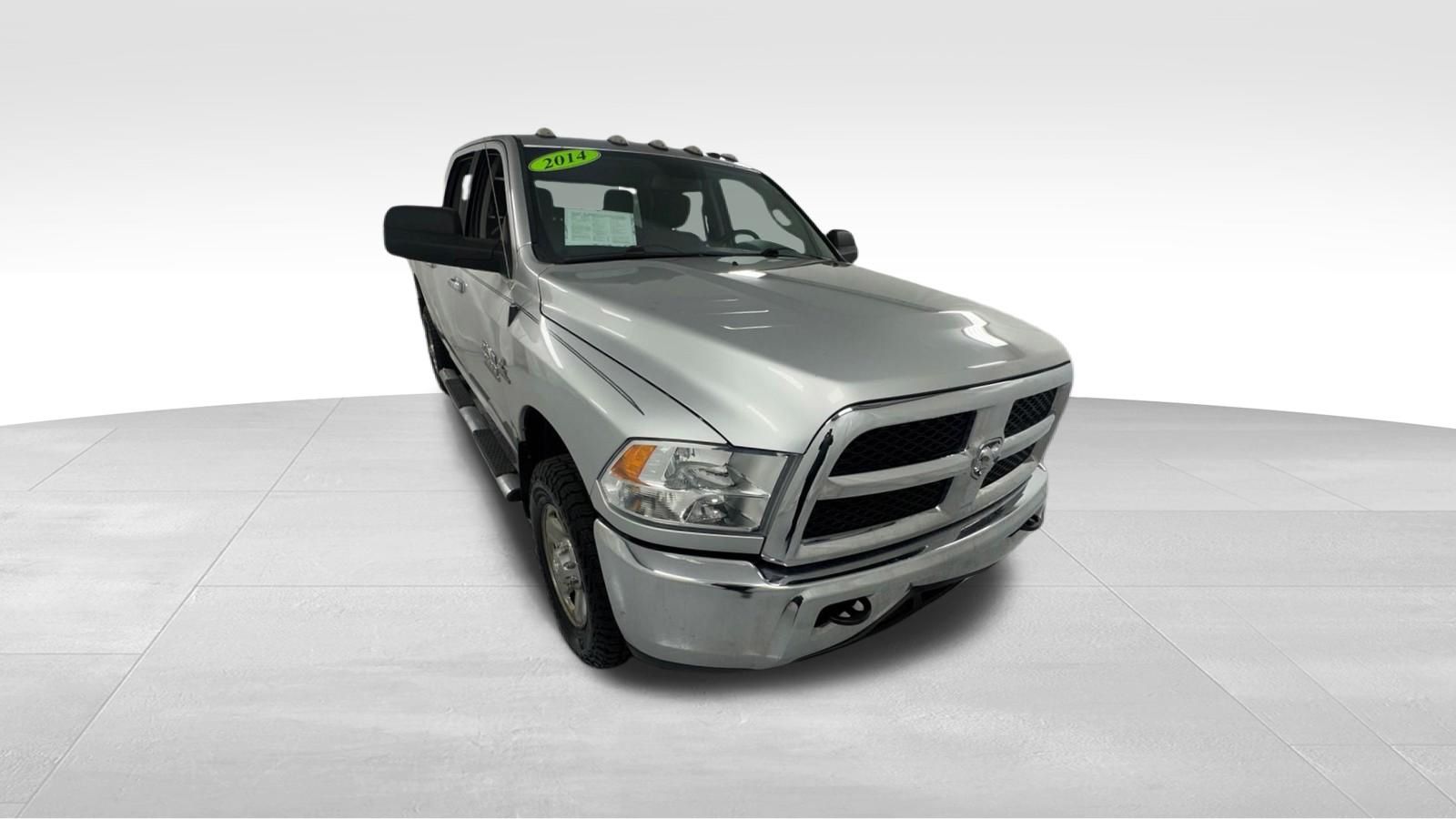 Bright Silver Metallic Clearcoat 2014 RAM 2500 Pickup Truck Four-Wheel Drive 6-Speed Automatic