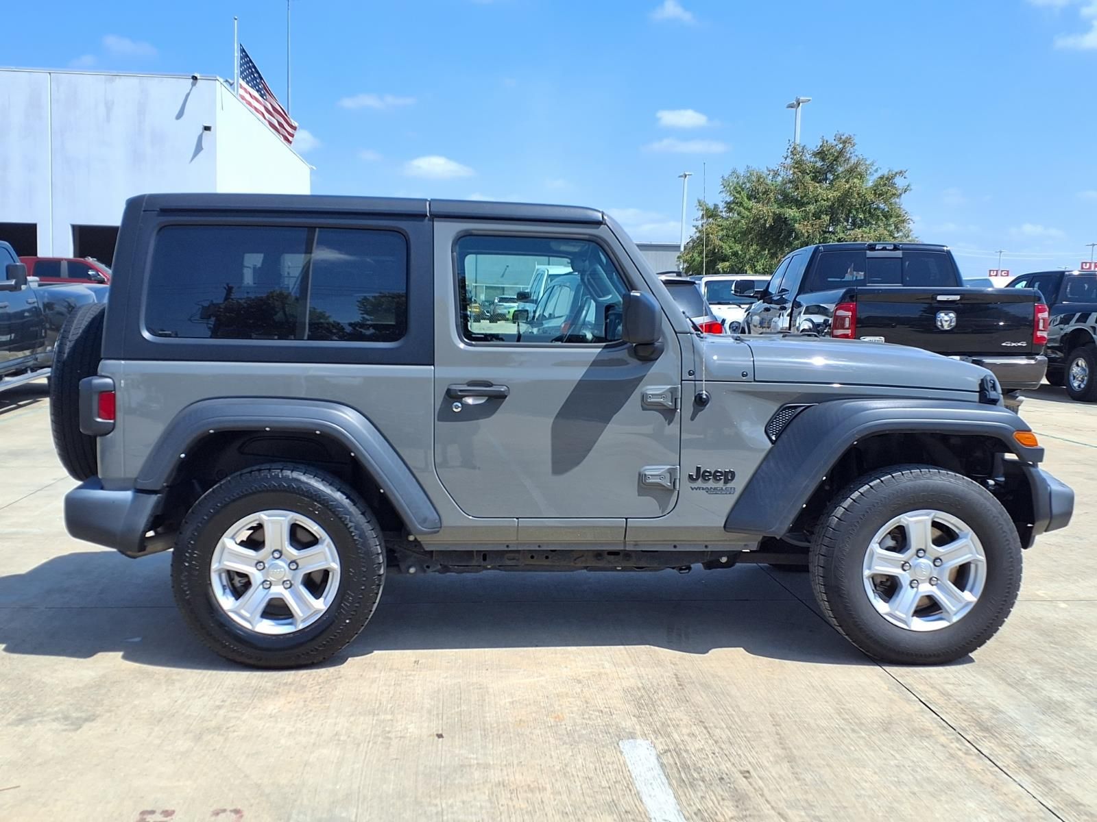 2021 Jeep Wrangler Sport S Gray at Emmons Autoplex