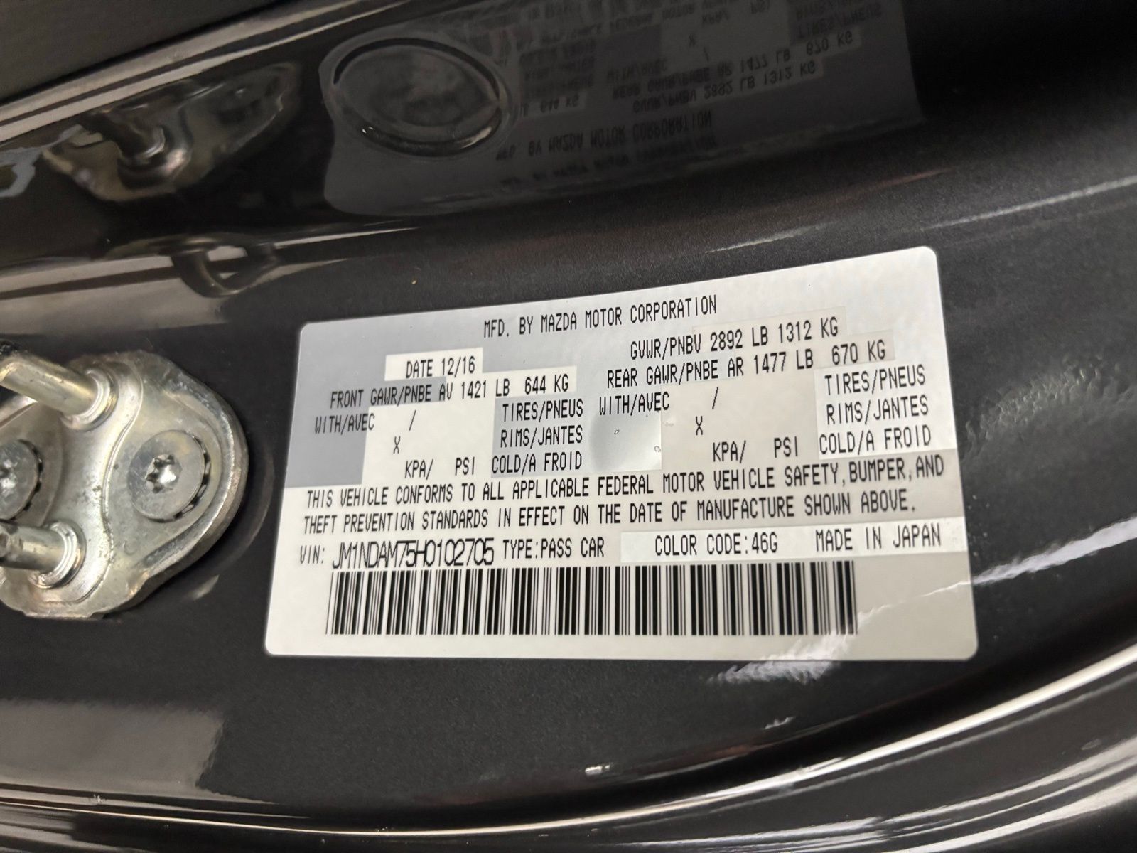 Used Car 2017 Mazda Miata Rf  Grand Touring For Sale Under $20,000 In Austin, Texas