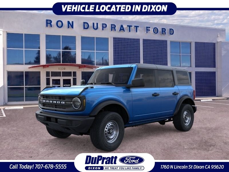 Velocity Blue Metallic 2025 Ford Bronco SUV / Crossover Four-Wheel Drive Automatic