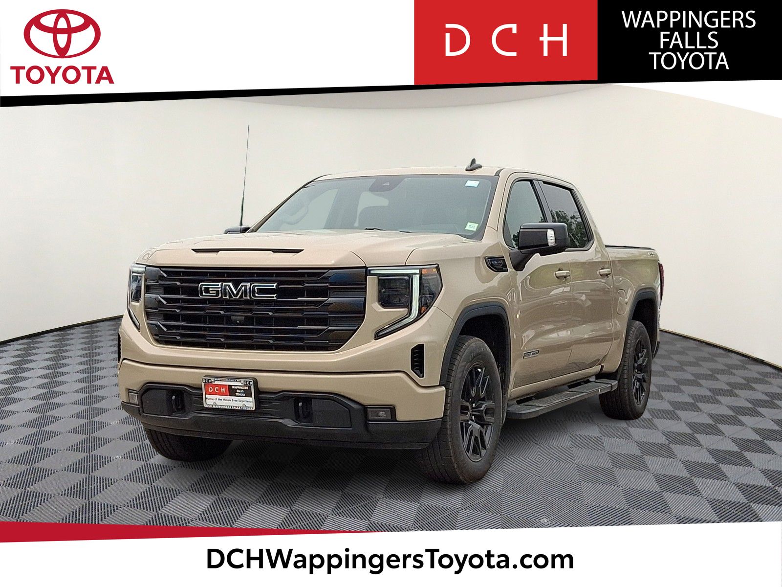 Desert Sand Metallic 2023 GMC Sierra 1500 Pickup Truck Four-Wheel Drive Automatic